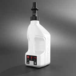 Tuff Jug 10L White w/ Black Ripper Cap (GEN 3)